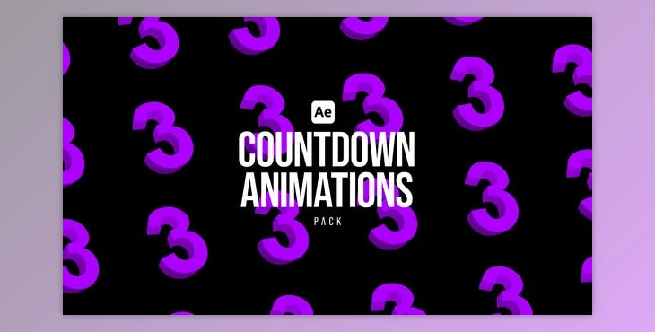 Download Countdown Animations Pack (Videohive 50243543) - AE Project