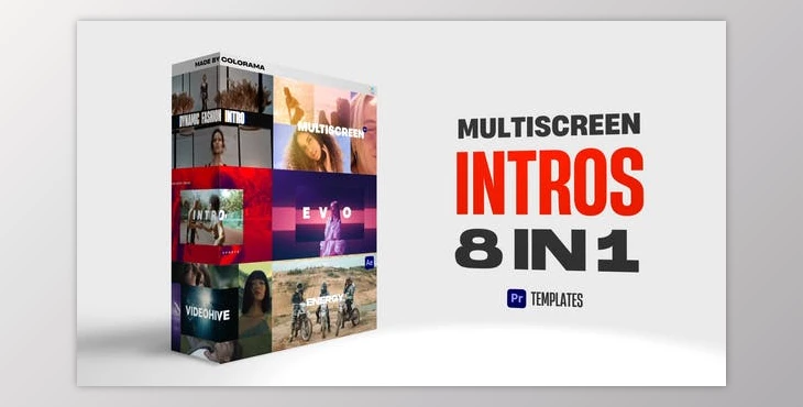 Download Multiscreen Intros Pack (Videohive 50256574) - PR Project