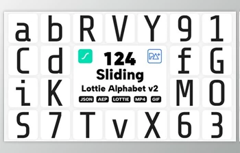 Download Sliding Lottie Alphabet <span class='badge badge-warning'>V2</span> (<span class='badge badge-warning'>Videohive</span> 50108693) - AE <span class='badge badge-warning'>Project</span>
