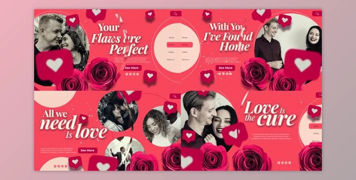 Download Happy Valentines Day (Videohive 50279937) - AE Project