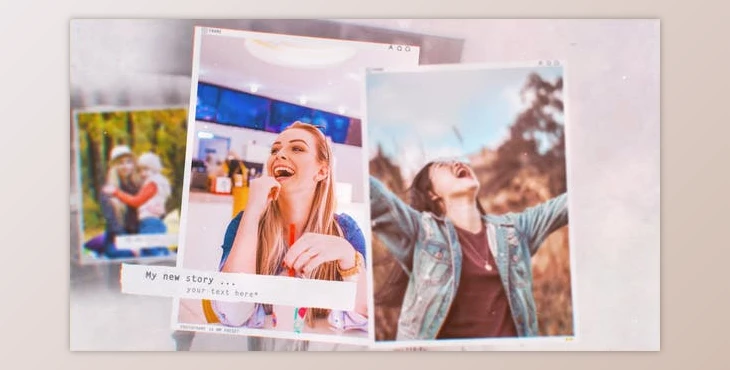 Download Memories Photo Frames Slideshow (Videohive 25048374) - AE Project