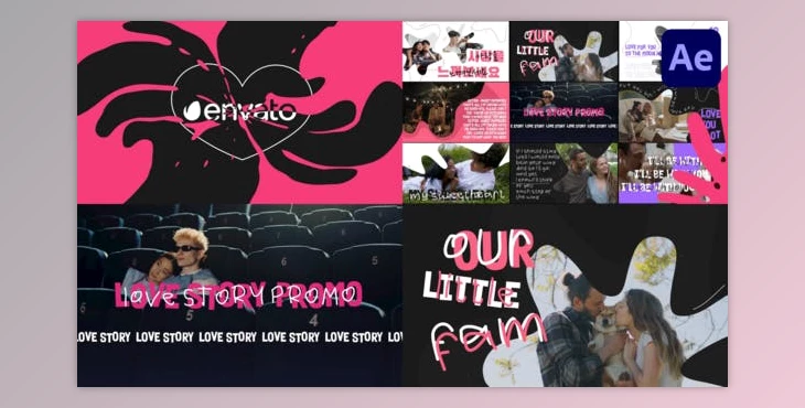 Download Love Story Promo for After Effects (Videohive 50253156) - AE Project