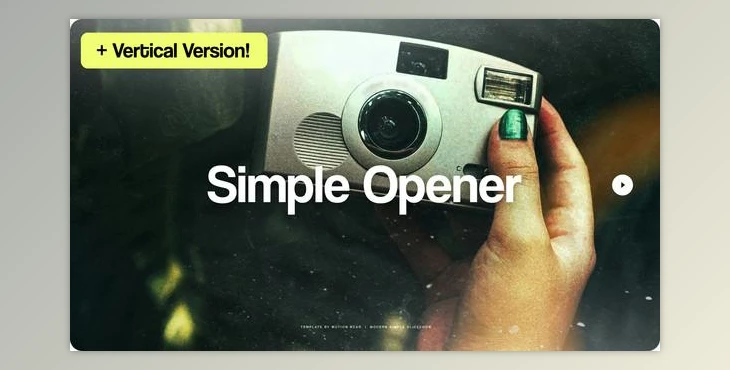 Download Simple Opener (Videohive 50280589) - AE Project