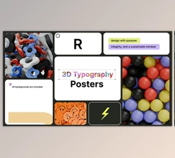 Download Typography Posters 3D (Videohive 50293997) - AE Project