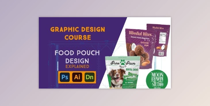 Download FOOD POUCH DESIGN Essentials or Print – GRAPHIC DESIGN COURSE