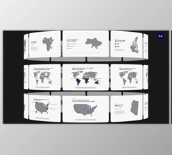 Download Infographics - World Map (Videohive 50280926) - AE Project
