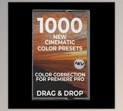 Download AKVStudios - 1000+ Cinematic Color Presets