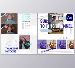 Download Social Media Slides for After Effects (Videohive 50327803) - AE Project