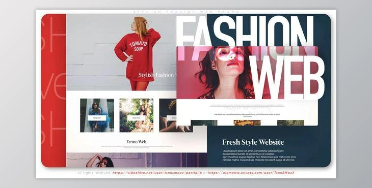 Download Stylish Fashion Web Promo (Videohive 50315813) - AE Project