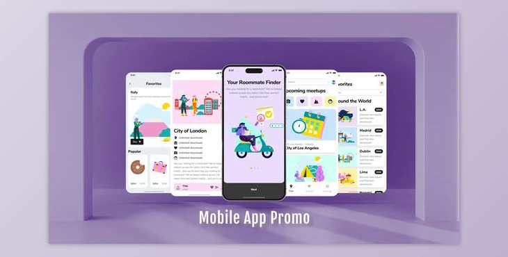 Download Mobile App Promo (Videohive 50317761) - AE Project
