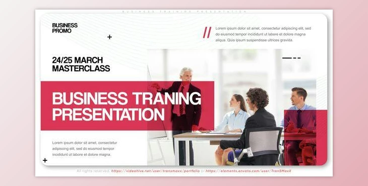 Download Business Training Presentation (Videohive 50319647) - AE Project