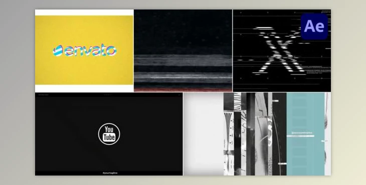 Download Pack Glitch for After Effects (Videohive 50344023) - AE Project