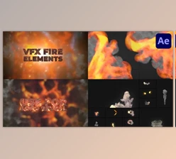 Download VFX Fire Elements for After Effects (Videohive 50326890) - AE Project