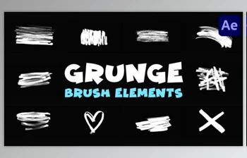 Download <span class='badge badge-warning'>Grunge</span> Brush Elements | After Effects (<span class='badge badge-warning'>Videohive</span> 50327315) - AE <span class='badge badge-warning'>Project</span>