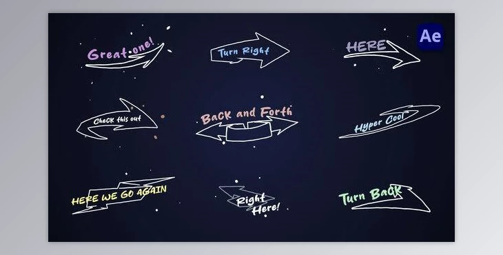 Download Sketch Arrow Titles [After Effects] (Videohive 50334512) - AE Project