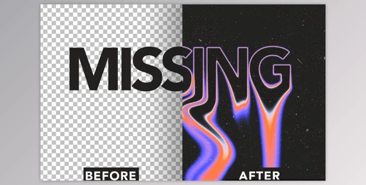 Download Melted Text Effect - MTW4QZ2