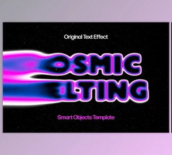 Download Vivid Melting Text Effect - 91964898