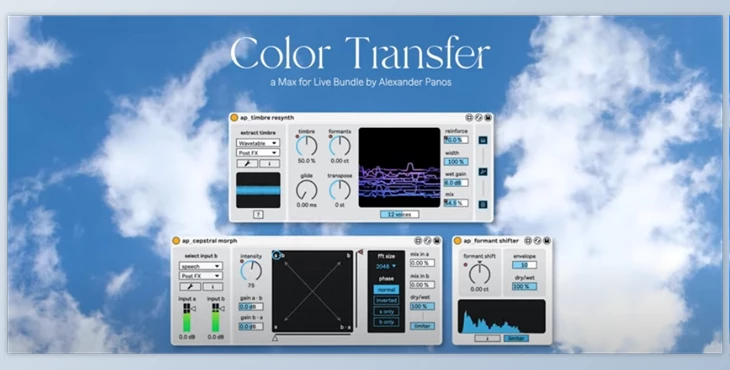 Download Alexander Panos Color Transfer Max for Live Bundle