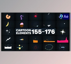 Download Cartoon Elements for After Effects (Videohive 50327100) - AE Project