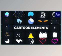 Download Cartoon Elements for After Effects (Videohive 50342643) - AE Project