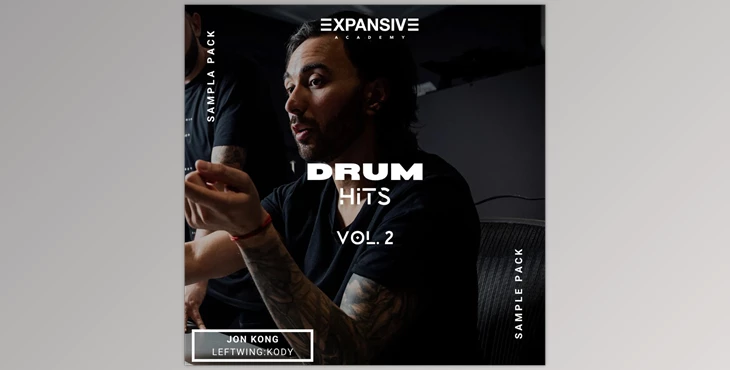 Download Expansive Academy Jon Kong's Drum Hits Vol.2 (WAV)