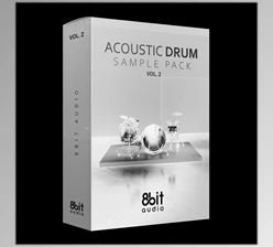 Download 8bit Audio Acoustic Drum Sample Pack Vol. 2 (WAV)