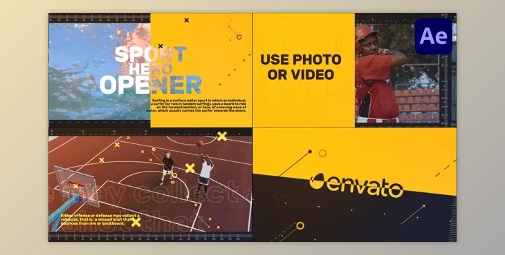 Download Sport Hero Opener for After Effects (Videohive 50426641) - AE Project
