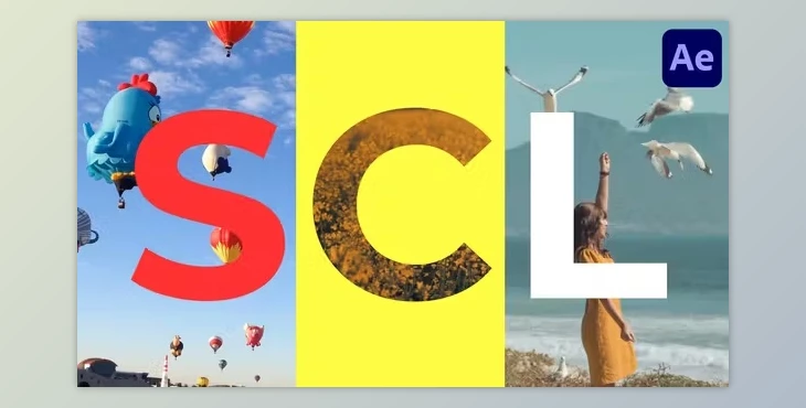 Download Slideshow Character Letters for After Effects (Videohive 50357819) - AE Project