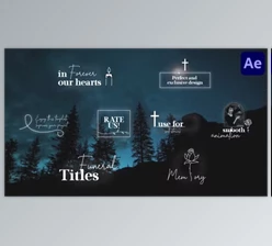 Download Funeral Titles for After Effects (Videohive 50446687) - AE Project