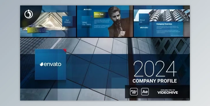 Download Company Profile Slideshow (Videohive 50428745) - AE Project