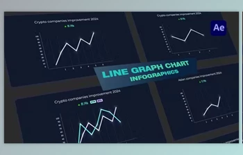 Download Line Graph <span class='badge badge-warning'>Chart</span> Infographics (Videohive 50381564) - AE Project