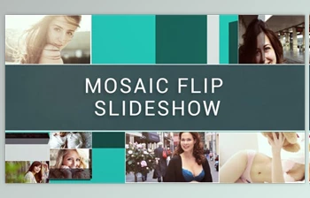 Download Mosaic <span class='badge badge-warning'>Flip</span> Slideshow (Videohive 16536675) - AE Project