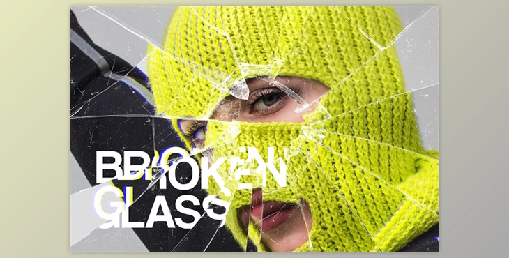 Download Smashed Glass Photo Effect - 92000278