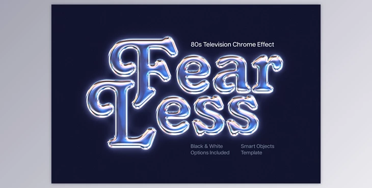 Download 80s Television Chrome Text Effect -- 91999922 - UL8Y99T
