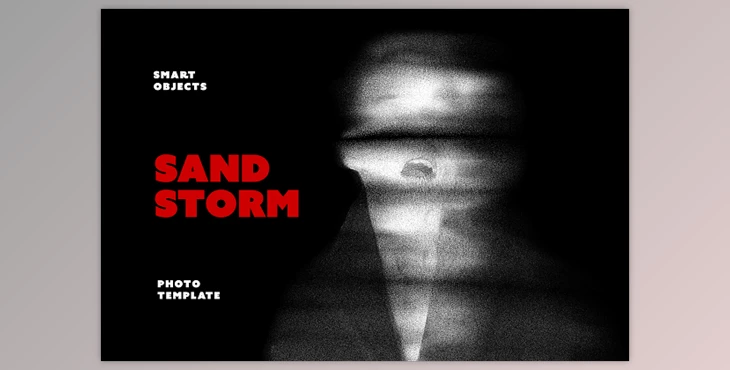 Download Sandstorm Distort Photo Effect - 92000253