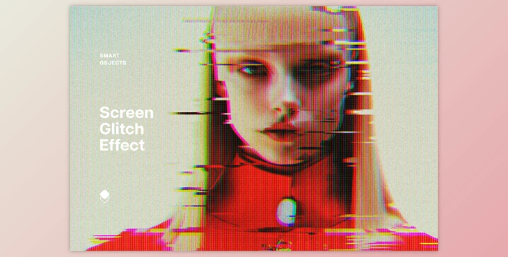 Download Glitching Screen Photo Effect - 91999158