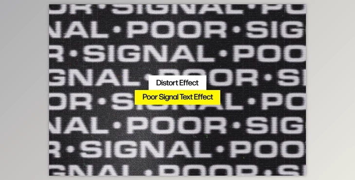 Download Poor Signal Text Effect - 91978880