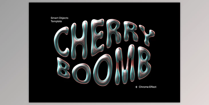 Download Chrome Text Effect Style - 91973050
