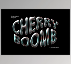 Download Chrome Text Effect Style - 91973050