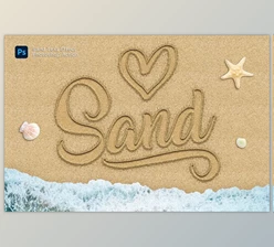 Download Sand Effect Photoshop Action - 91990065
