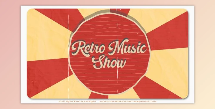 Download Retro Music Show (Videohive 50430887) - AE Project