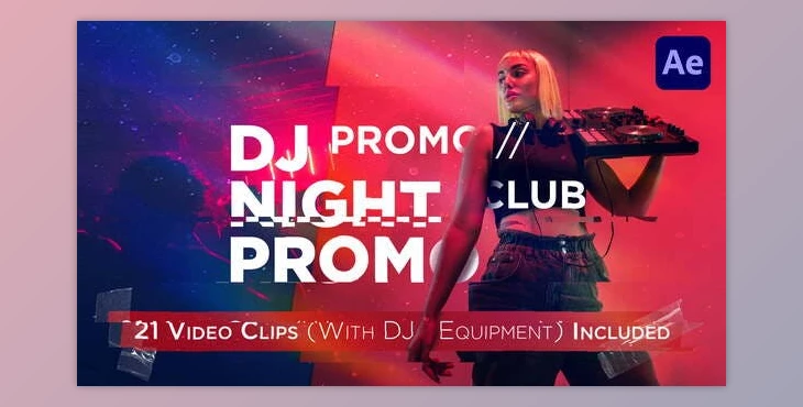 Download DJ Night Club Promo (Videohive 12130527) - AE Project