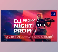 Download DJ Night Club Promo (Videohive 12130527) - AE Project