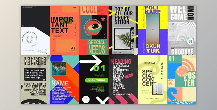 Download Bold Minimalism Stories Package (Videohive 50503363) - AE Project