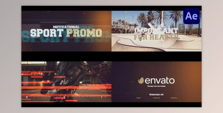 Download Sports Motivational Promo for After Effects (Videohive 50463007) - AE Project
