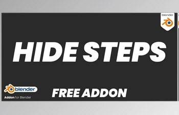 Download <span class='badge badge-warning'>Blender</span> <span class='badge badge-warning'>Market</span> - Hide Steps v1.1