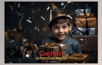 Download 35 Confetti <span class='badge badge-warning'>photoshop</span> <span class='badge badge-warning'>brushes</span>