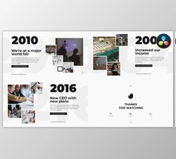 Download Clean Corporate Timeline Presentation for DaVinci Resolve (Videohive 50500886)