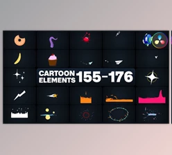 Download Cartoon Elements for DaVinci Resolve (Videohive 50524381)