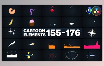 Download Cartoon Elements for <span class='badge badge-warning'>DaVinci</span> <span class='badge badge-warning'>Resolve</span> (<span class='badge badge-warning'>Videohive</span> 50524381)